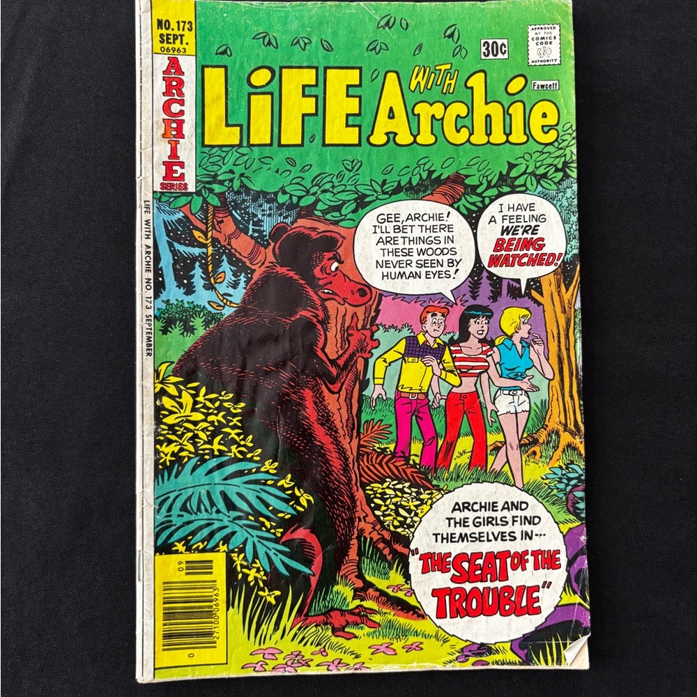 VINTAGE 1976 “Life with Archie” No. 173 Comic Book